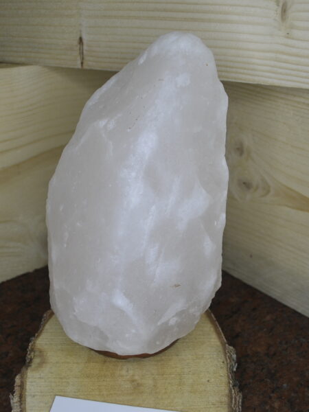 Himalayan Rock Salt lamp - white